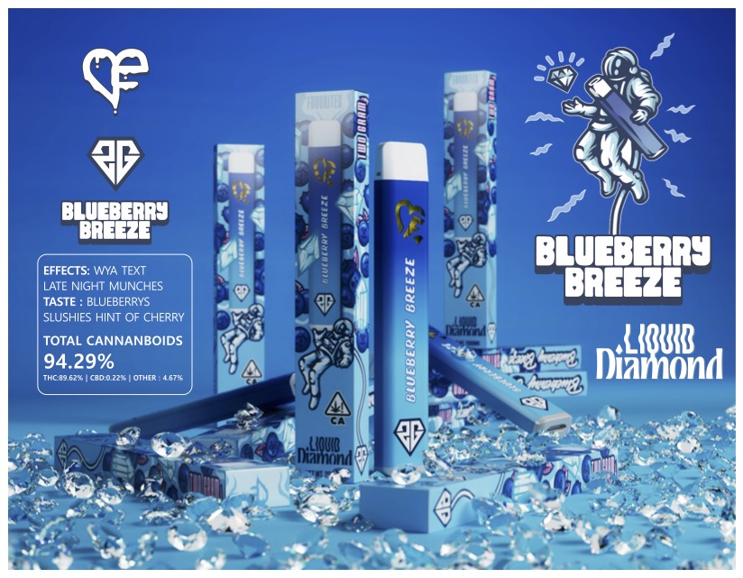 Liquid Diamond Blueberry Breeze